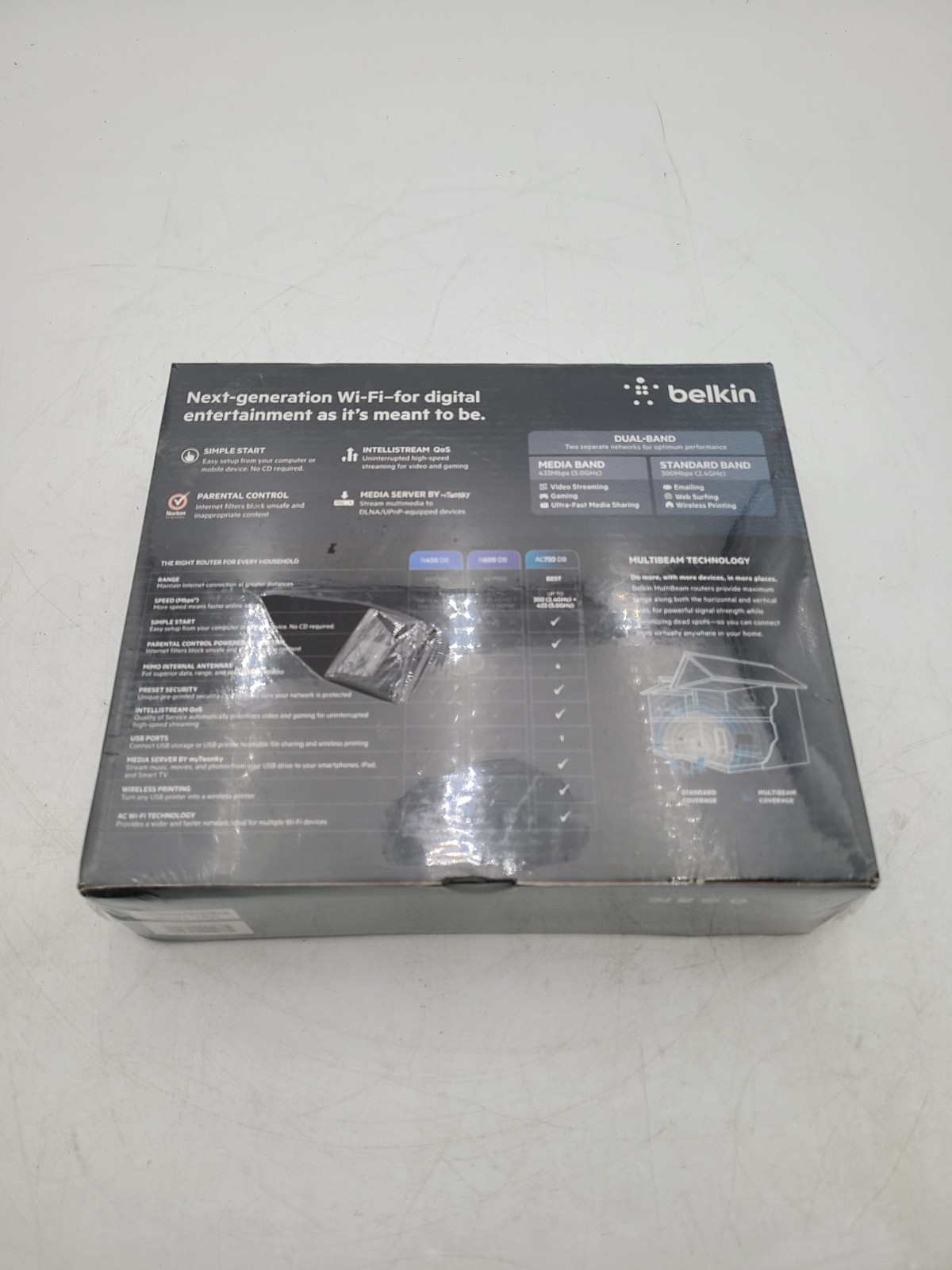 Belkin AC750 Dual Band Wi-Fi Router 3 Belkin AC750 Dual Band Wi-Fi Router