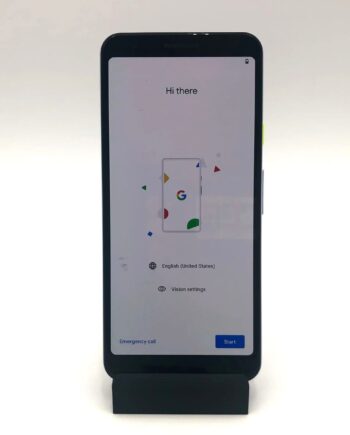 Google Pixel 3a Dual 64GB Chalk Unlocked G020G Android Smartphone Tested 89% Bat