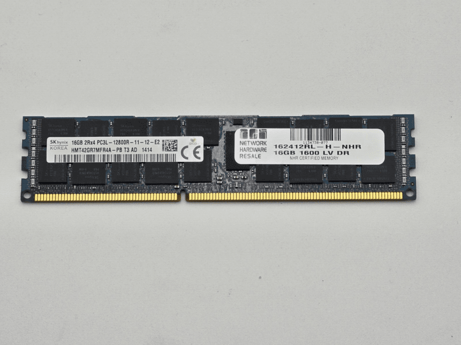 image of HMT42GR7MFR4C PB HYNIX 16GB PC3 12800R DDR3 1600 ECC Registered 15V Memory 356110154703