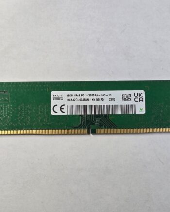 Hynix HMAA2GU6CJR8N‑XN 16GB DDR4‑3200MHz UDIMM PC4‑25600 Desktop RAM Module
