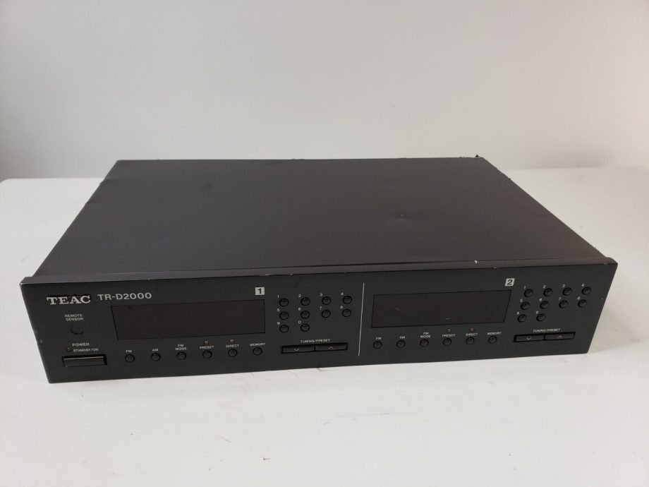 image of Teac TR D2000 AMFM Stereo Dual Tuner 355477042103
