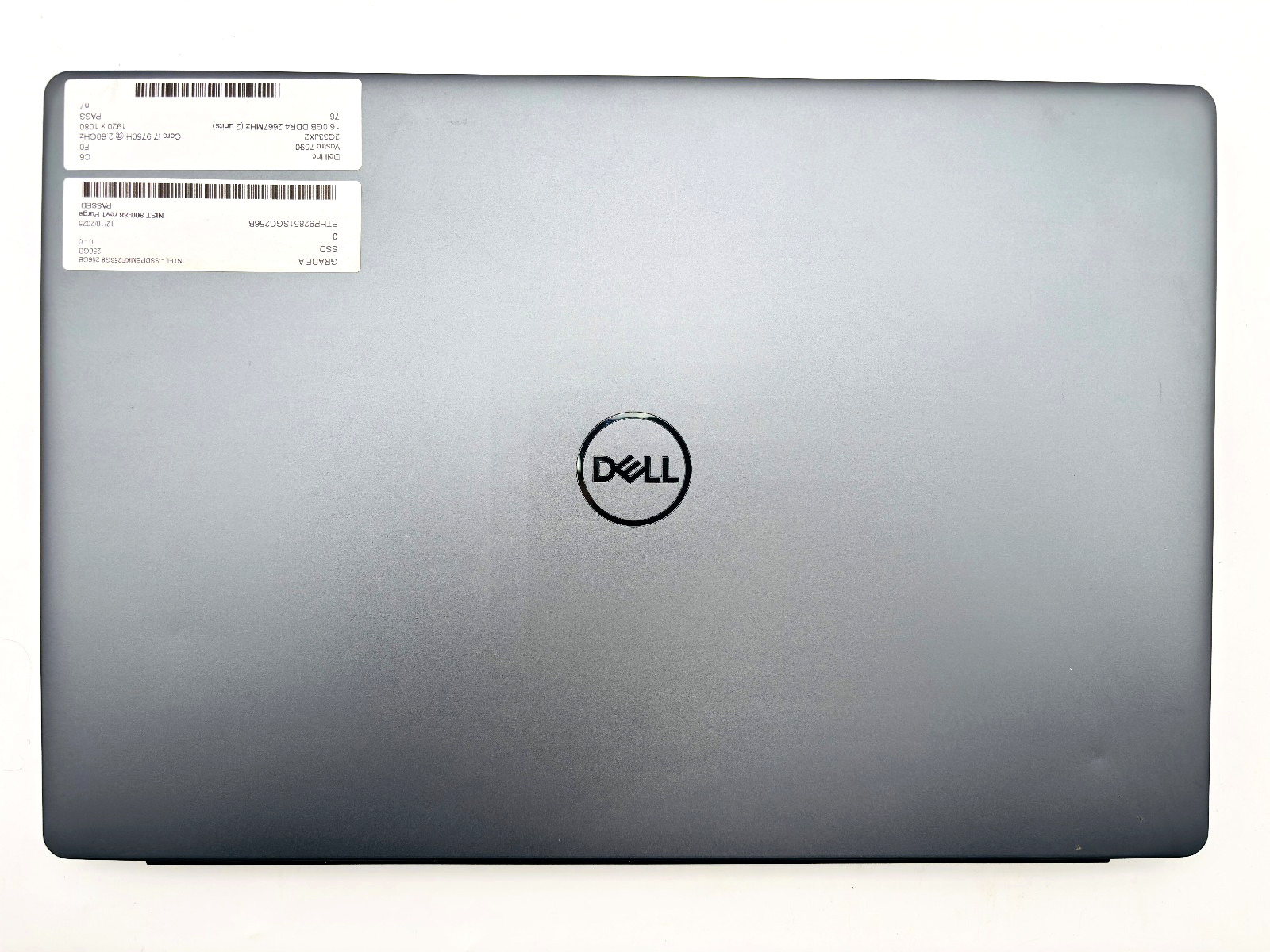 Dell Vostro 7590 i7 9750H - 16GB 256GB SSD Win11P - No Battery- GeForce GTX 1050 4 Dell Vostro 7590 i7 9750H - 16GB 256GB SSD Win11P - No Battery- GeForce GTX 1050