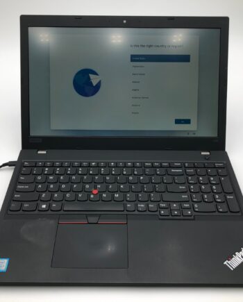 Lenovo ThinkPad L590 i5-8265U 8GB 256GB NVMe Win 11 Pro - Bad CMOS - No Battery