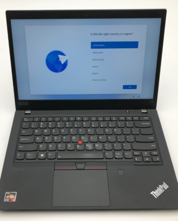 Lenovo ThinkPad T14 Gen 1 Ryzen 5 PRO 4650U 16GB RAM 512GB NVMe SSD 14" Win11Pro
