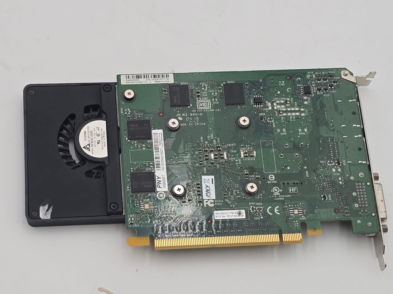 NVIDIA Quadro K2200 4 GB GDDR5 PCIe Graphics Card 3x Multi-Display VCQK2200-PB 4 NVIDIA Quadro K2200 4 GB GDDR5 PCIe Graphics Card 3x Multi-Display VCQK2200-PB