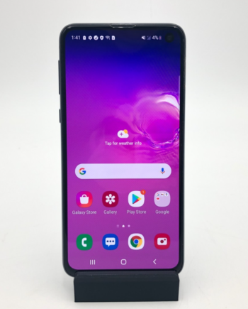 Samsung Galaxy S10e 128GB Prism Black Verizon Android 12 Smartphone Tested