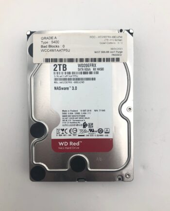WDC WD20EFRX-68EUZN0 2TB 2.5" 6Gb/s 5400 RPM SATA HDD Tested #2