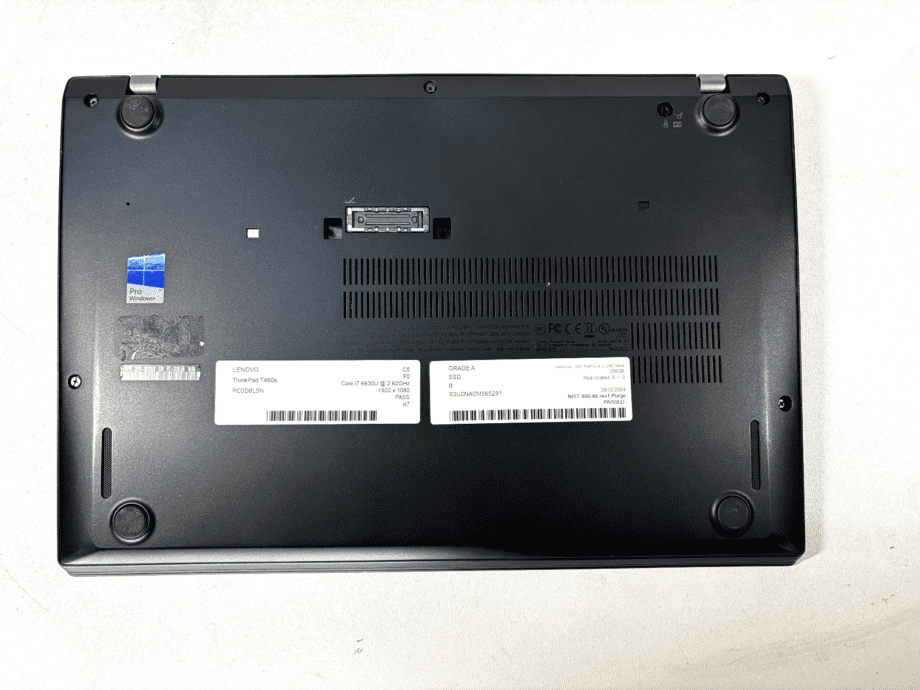 image of Lenovo ThinkPad T460s i7 600U 12GB 256GB SSD Windows10 Pro No Battery 375616453723 6