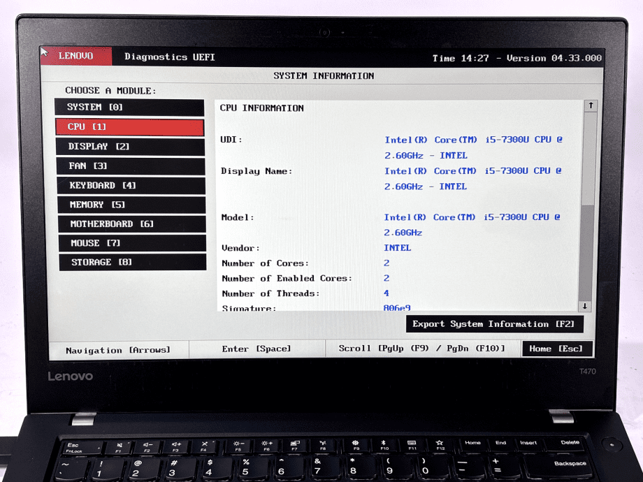 image of Lenovo ThinkPad T470 i5 7300U 16GB 256GB SSD WIN10Pro no battery Used Good 375418715723 5
