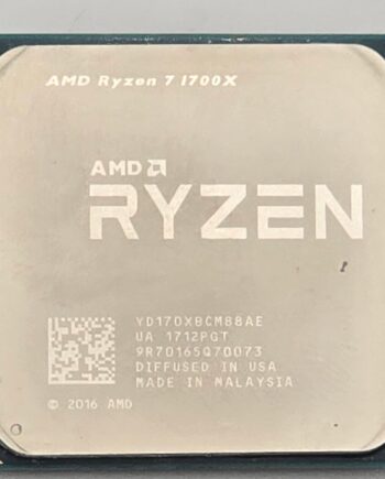 AMD Ryzen 7 1700X 3.4GHz (3.8GHz TURBO) AM4 Processor (YD170XBCAEWOF)
