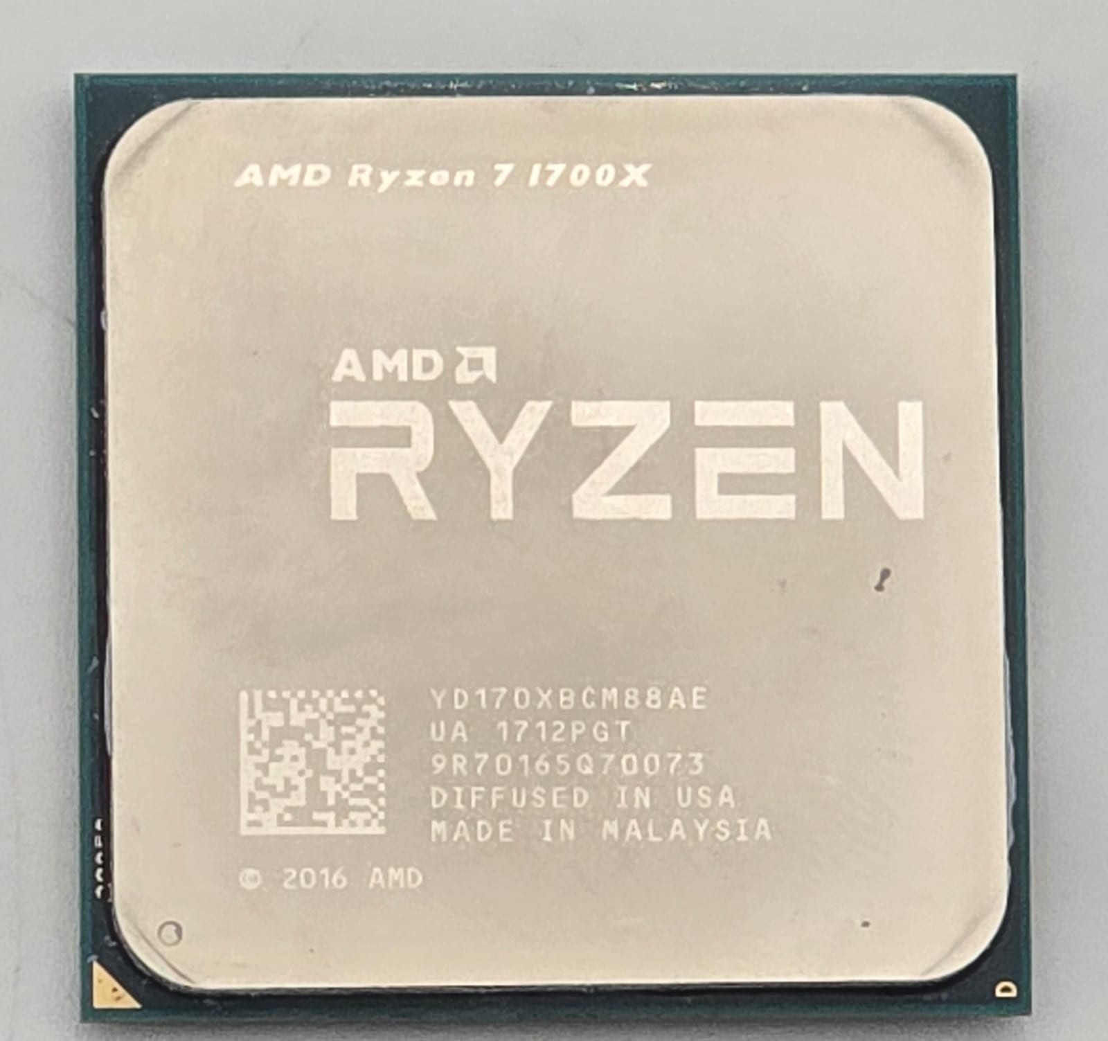 AMD Ryzen 7 1700X 3.4GHz (3.8GHz TURBO) AM4 Processor (YD170XBCAEWOF) 1 AMD Ryzen 7 1700X 3.4GHz (3.8GHz TURBO) AM4 Processor (YD170XBCAEWOF)