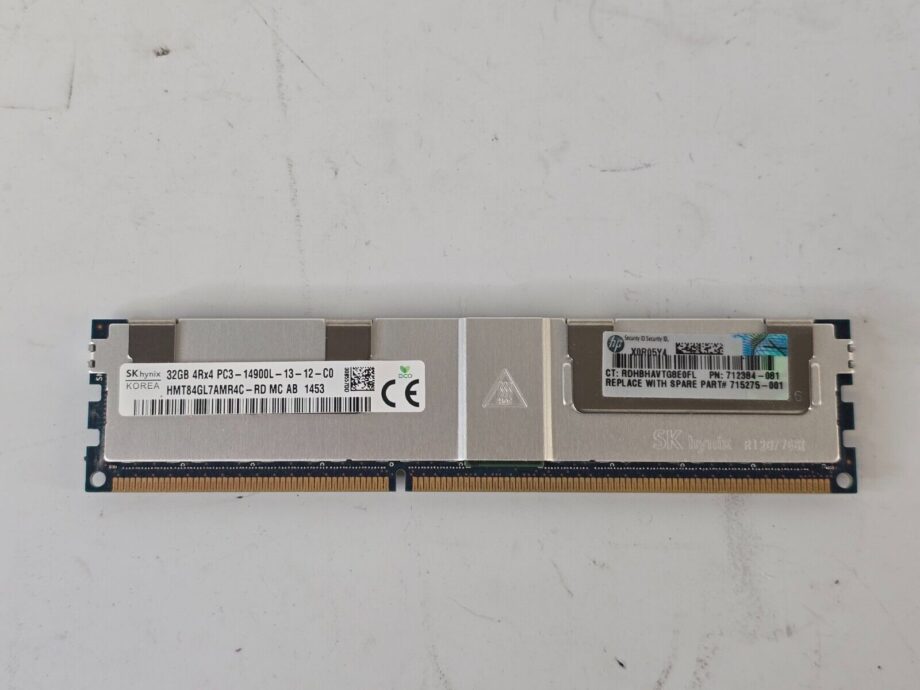 image of SK Hynix 32GB 4RX4 PC3 14900L DDR3 1866MHz Server Memory RAM CiscoHP 375570451833