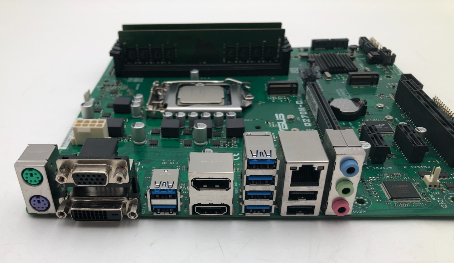 ASUS Q270M-C + i5-7500 + 16GB DDR4 RAM Combo LGA1151 4 ASUS Q270M-C + i5-7500 + 16GB DDR4 RAM Combo LGA1151