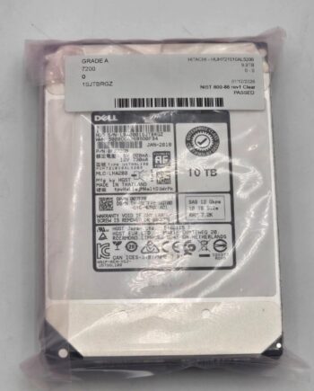 Dell 07FPR HUH721010AL5200 10TB 7.2K RPM 12Gb/s 3.5" SAS Enterprise Hard Drive