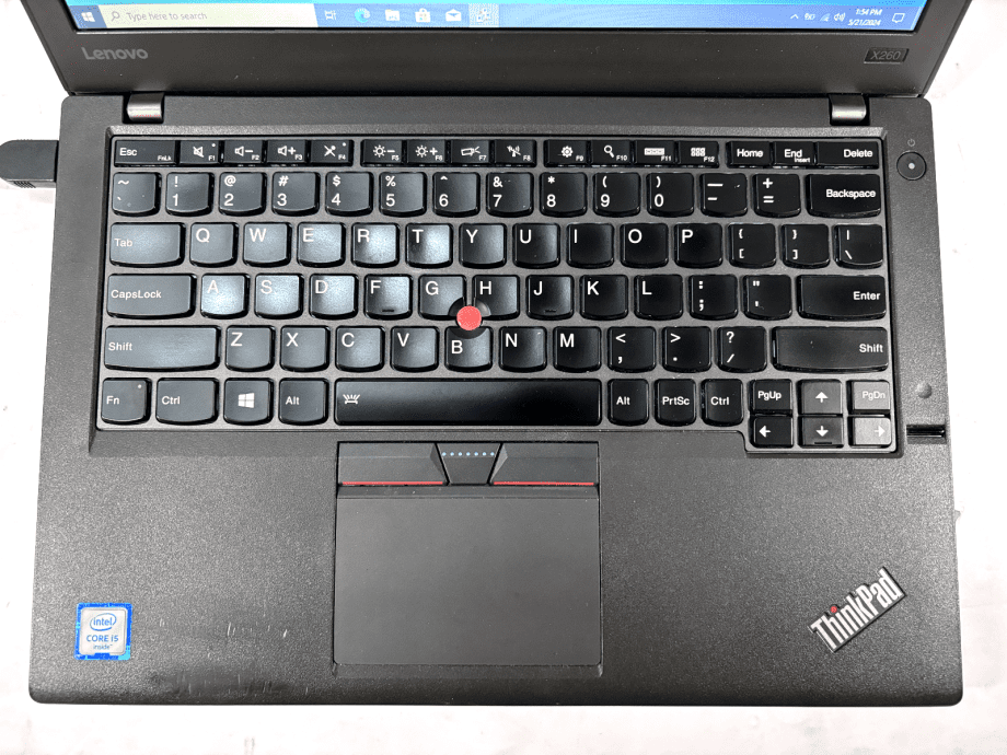 image of Lenovo ThinkPad X260 i5 6200U 8GB 512GB SSD WIN10Pro no battery Used Good 375460638643 2