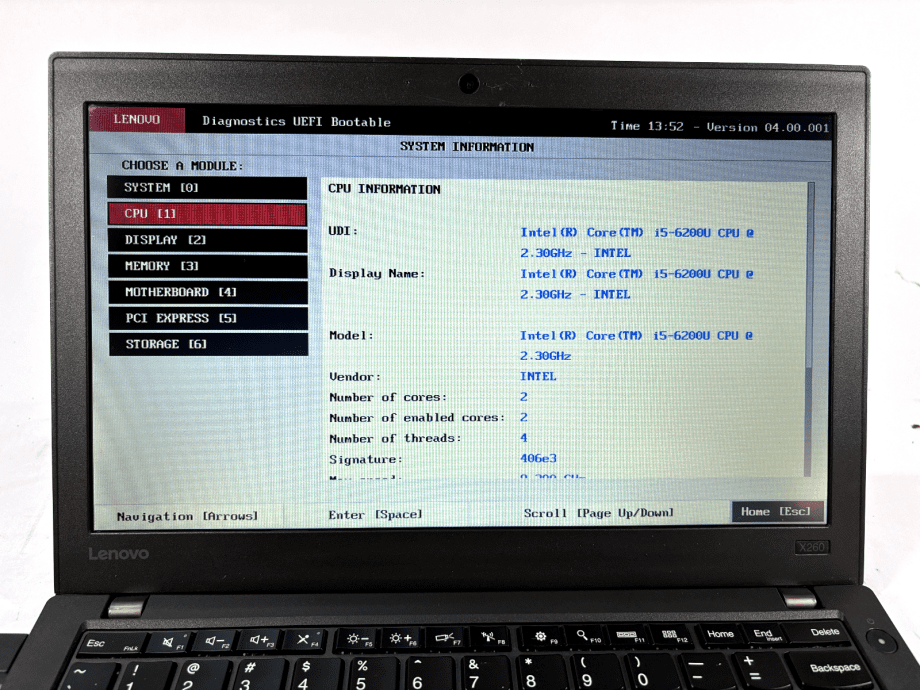 image of Lenovo ThinkPad X260 i5 6200U 8GB 512GB SSD WIN10Pro no battery Used Good 375460638643 4