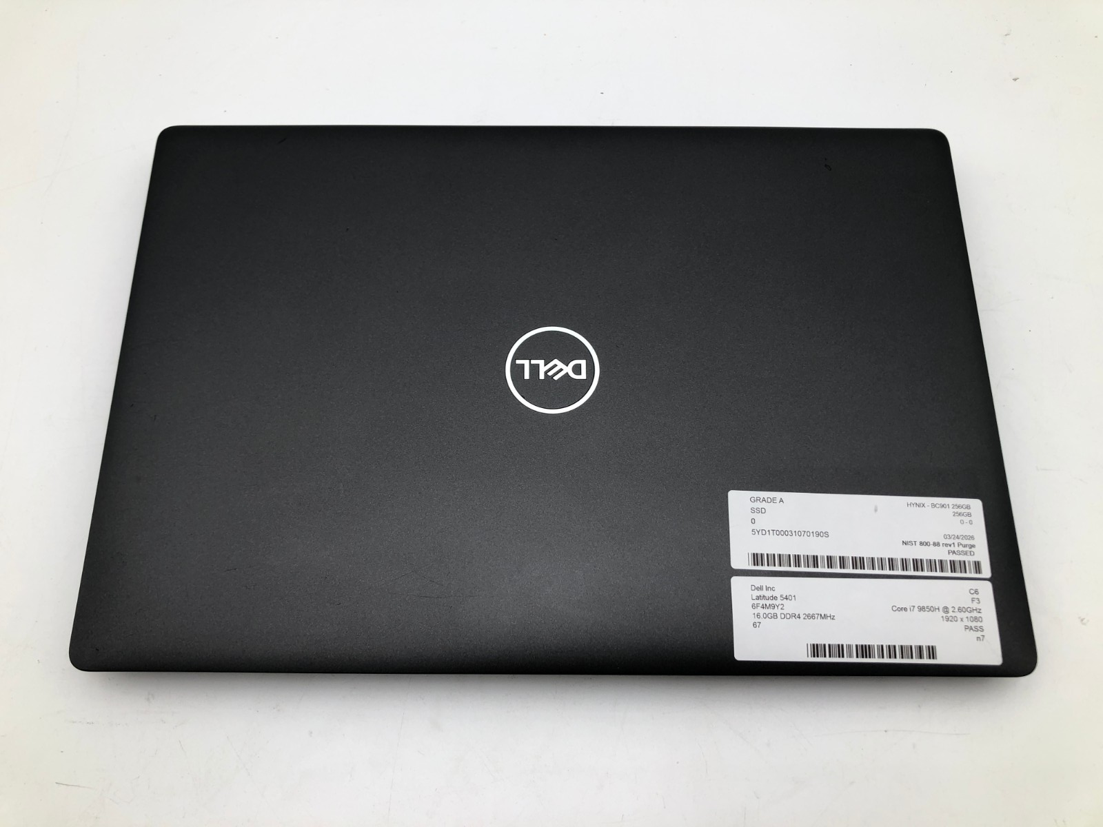 Dell Latitude 5401 i7-9850H 16GB 256GB NVMe SSD 13.9" FHD Win 11 Pro 6 Dell Latitude 5401 i7-9850H 16GB 256GB NVMe SSD 13.9" FHD Win 11 Pro