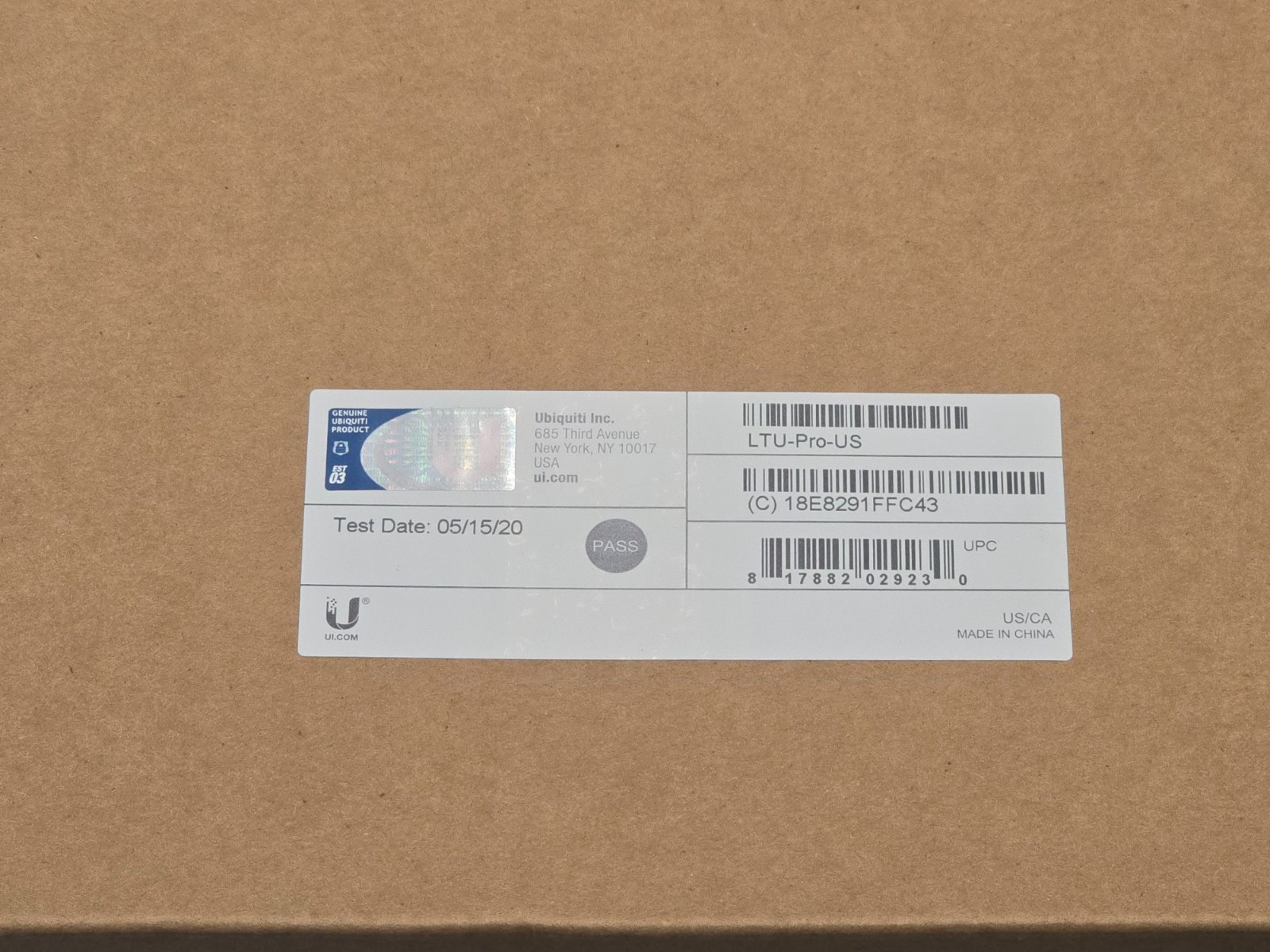 Ubiquiti LTU-Pro-US UISP 5GHz PtMP Client Radio w/ Integrated Antenna (Openbox) 5 Ubiquiti LTU-Pro-US UISP 5GHz PtMP Client Radio w/ Integrated Antenna (Openbox)