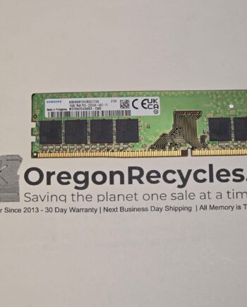 DDR4 3200AA UDIMM 16 GB DDR4 1Rx8 3200MT/s Non-ECC UDIMM Memory Module M378A2G43