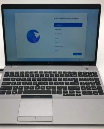 Dell Precision 3551 i7-10850H 16GB 512GB NVMe SSD 15.6" HD Win 11 Pro