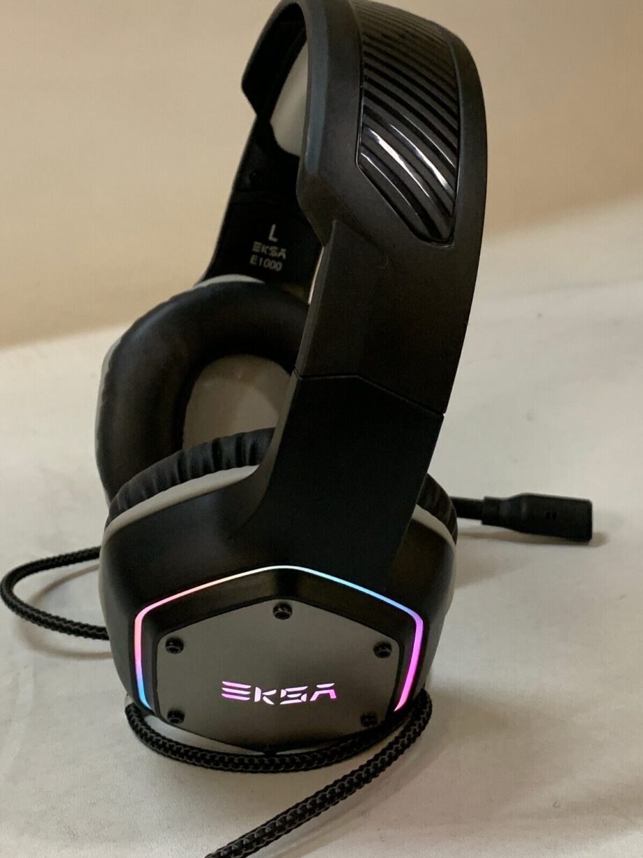 EKSA E1000 USB Gaming Headset 7.1 Surround Sound Used, Good