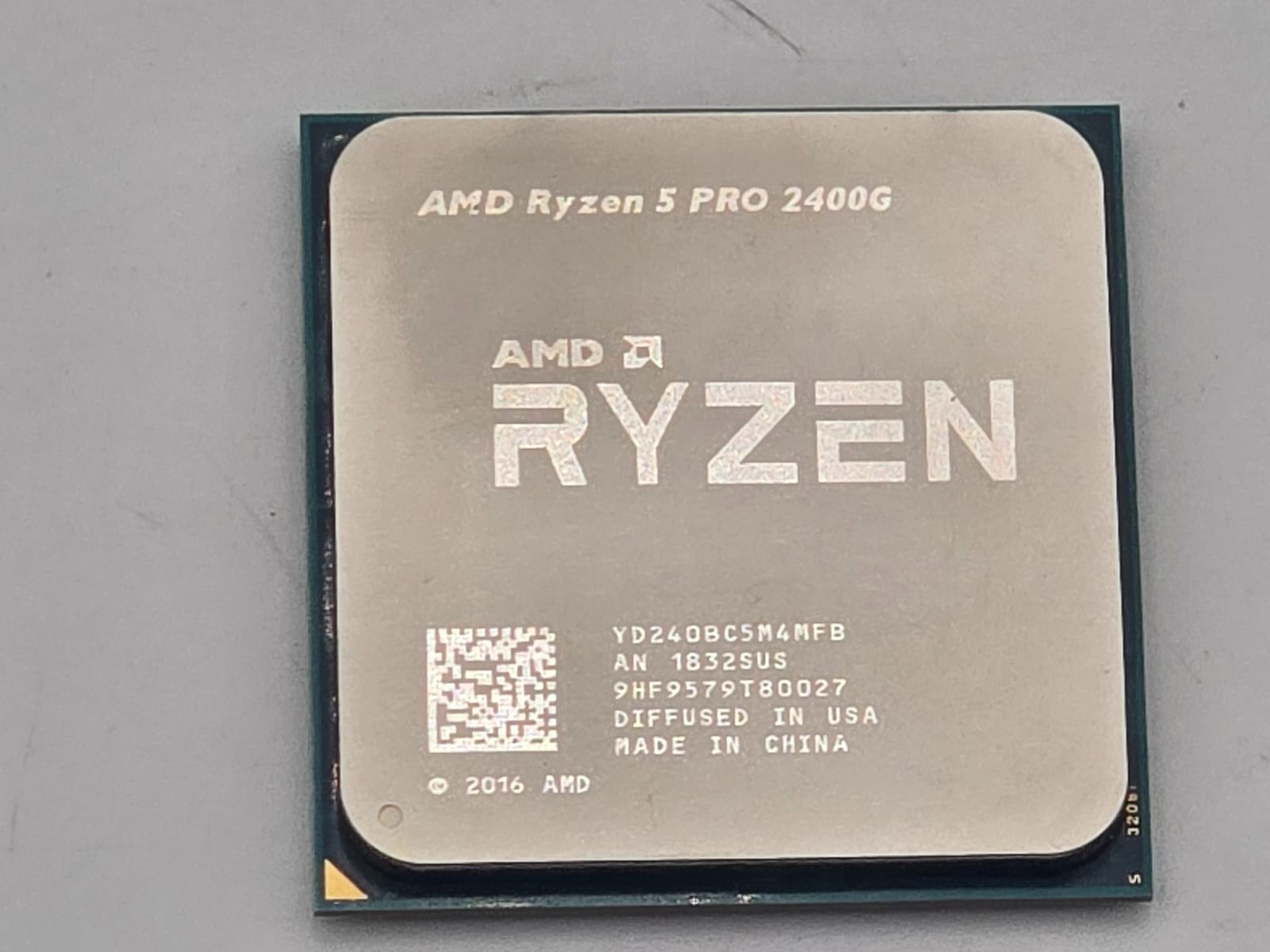 AMD Ryzen 5 PRO 2400G 3.6GHz (3.9GHz TURBO) AM4 Processor 1 AMD Ryzen 5 PRO 2400G 3.6GHz (3.9GHz TURBO) AM4 Processor