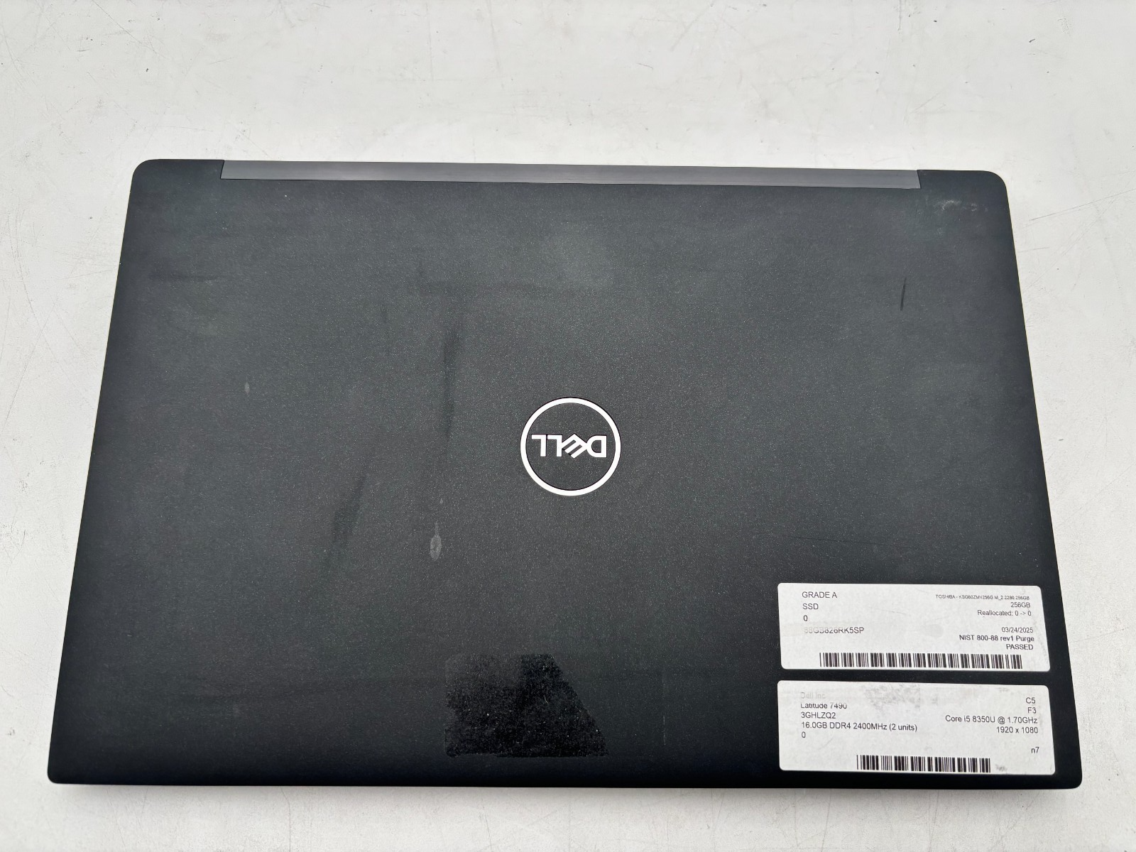 Dell Latitude 7490 i5-8350U 16GB RAM 256GB SSD 14" FHD Win 11 Pro No Battery 4 Dell Latitude 7490 i5-8350U 16GB RAM 256GB SSD 14" FHD Win 11 Pro No Battery