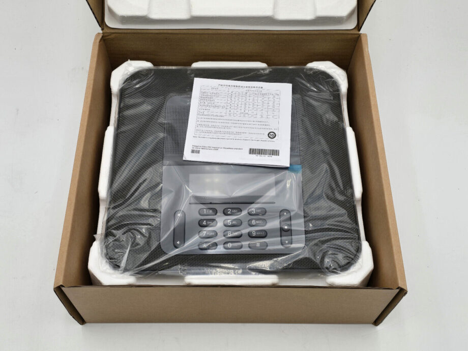 NEW Sealed in Box! Cisco 8832 IP Conference Phone w/PoE Adapter CP-8832-K9