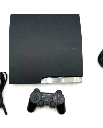 Sony PlayStation 3 PS3 Slim Console W/ Controller & Cords 500GB Tested {WORKS}