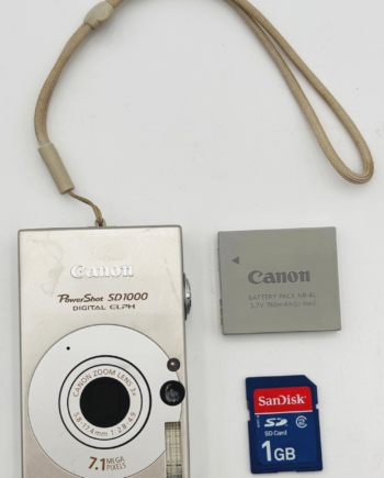 Canon PowerShot SD 1000 Digital ELPH 7.1MP  - Silver - *Read*