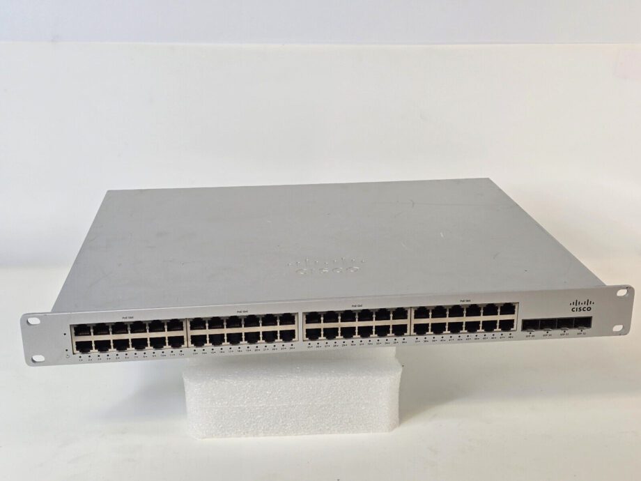 image of Cisco Meraki MS210 48FP GigaBit Cloud Managed 48 Port PoE Switch UNCLAIMED 2 355998544683