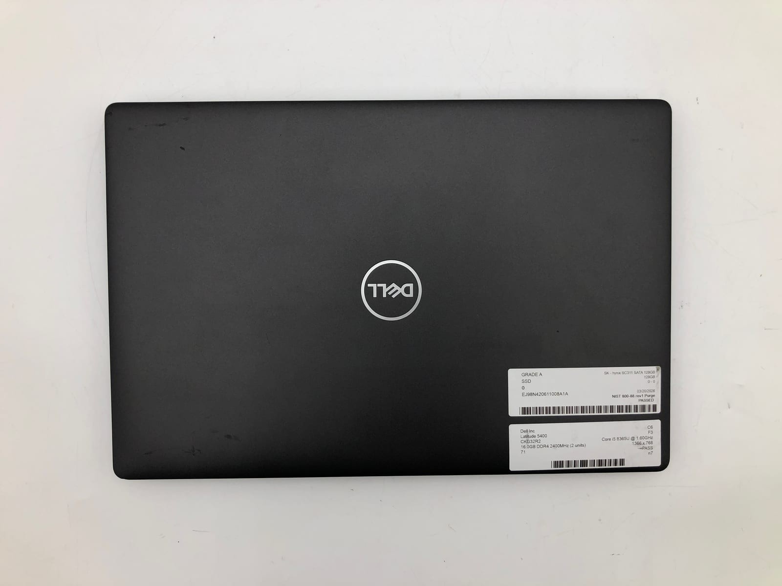 Dell | Latitude 5400 | i5-8365U | 16GB | 128GB SSD | Win 11 Pro | 71% Battery 4 Dell | Latitude 5400 | i5-8365U | 16GB | 128GB SSD | Win 11 Pro | 71% Battery