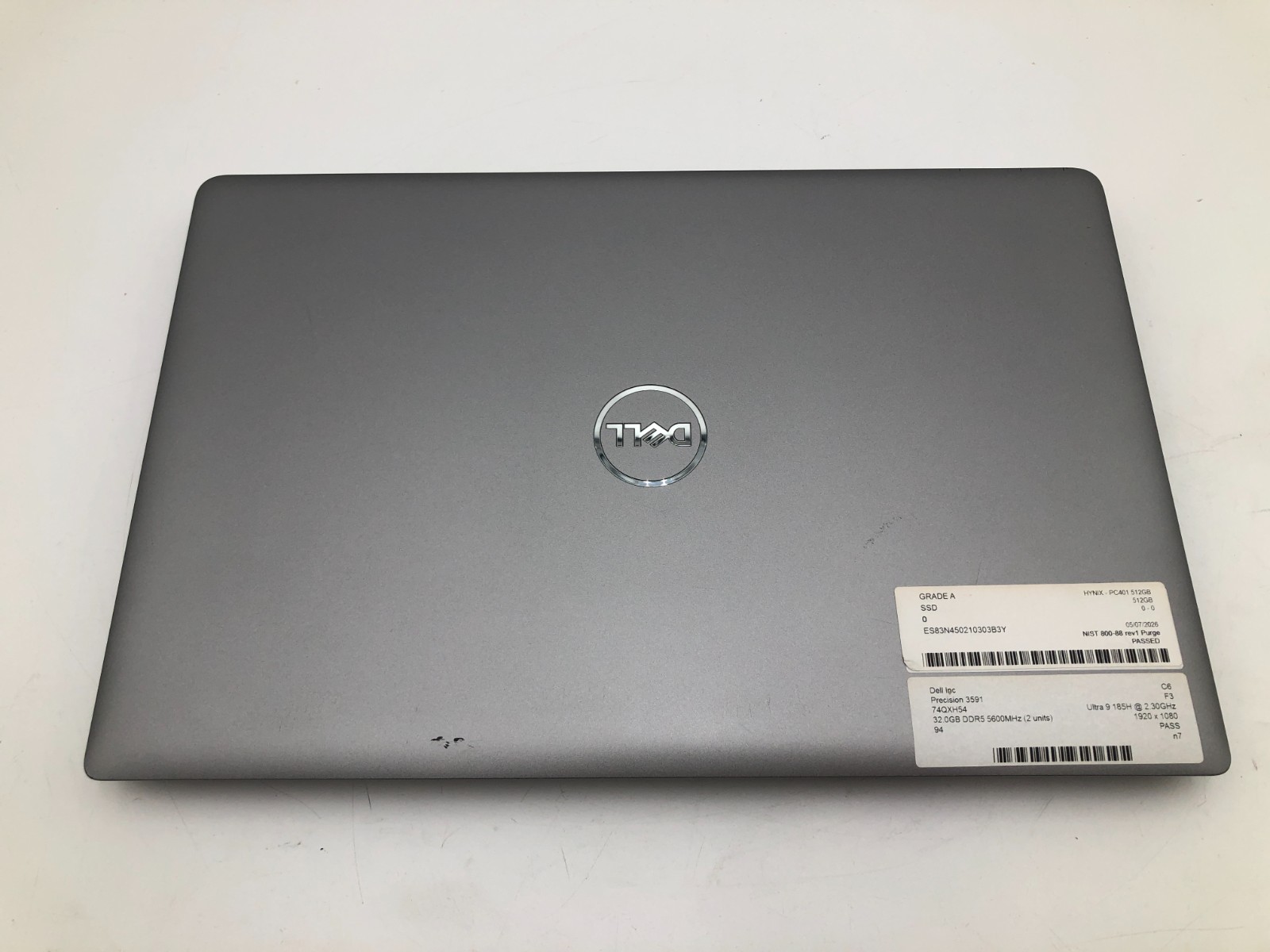 Dell Precision 3591 Ultra 9 185H 32GB RAM 512GB NVMe SSD 15.5" FHD Win 11 Pro 5 Dell Precision 3591 Ultra 9 185H 32GB RAM 512GB NVMe SSD 15.5" FHD Win 11 Pro