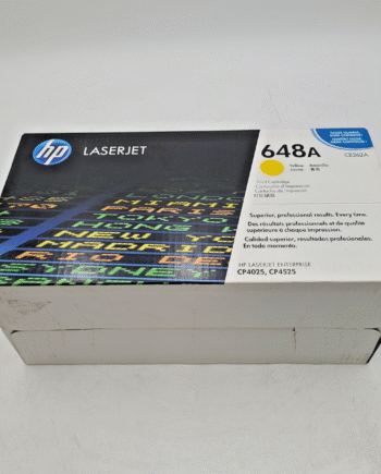 Genuine HP 648A CE262A Yellow Toner Cartridge for LaserJet CP4025 CP4525