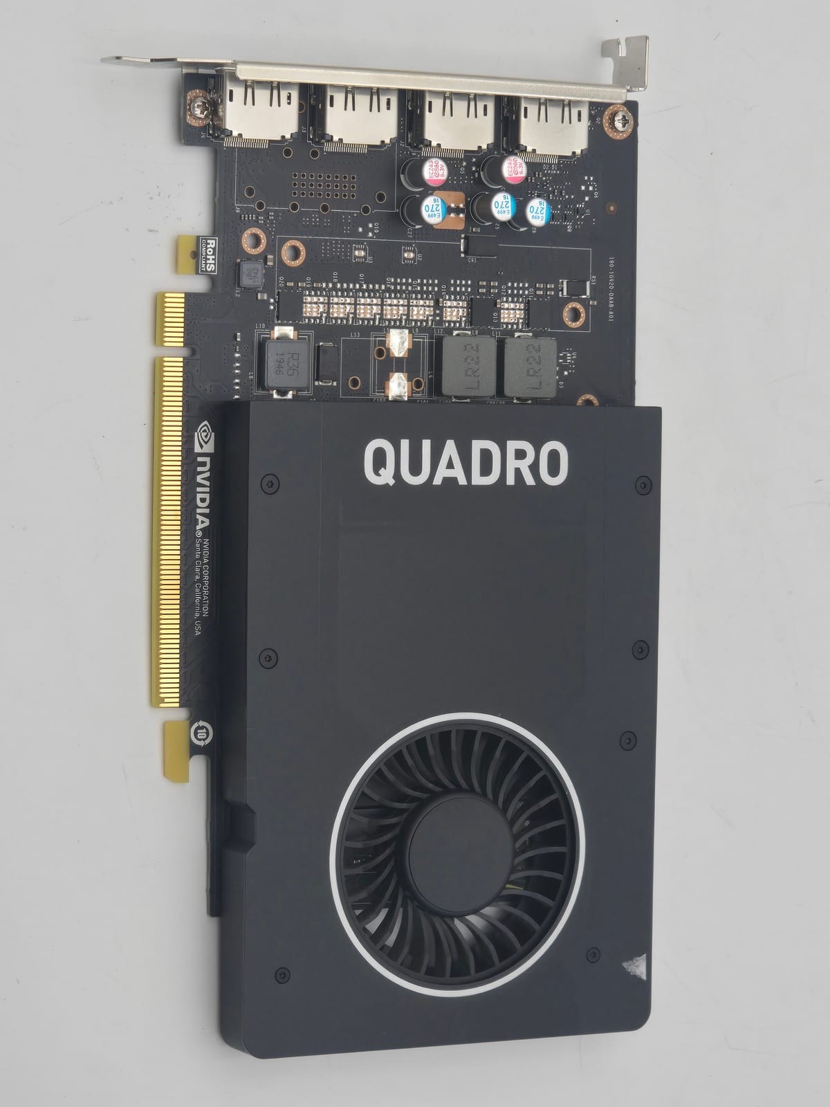 NVIDIA Quadro P2200 5 GB GDDR5X PCIe Graphics Card 4x DisplayPort VCQP2200-PB 3 NVIDIA Quadro P2200 5 GB GDDR5X PCIe Graphics Card 4x DisplayPort VCQP2200-PB
