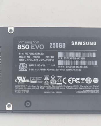 SAMSUNG 850 EVO 250GB 2.5" 6Gb/s SATA SSD Tested