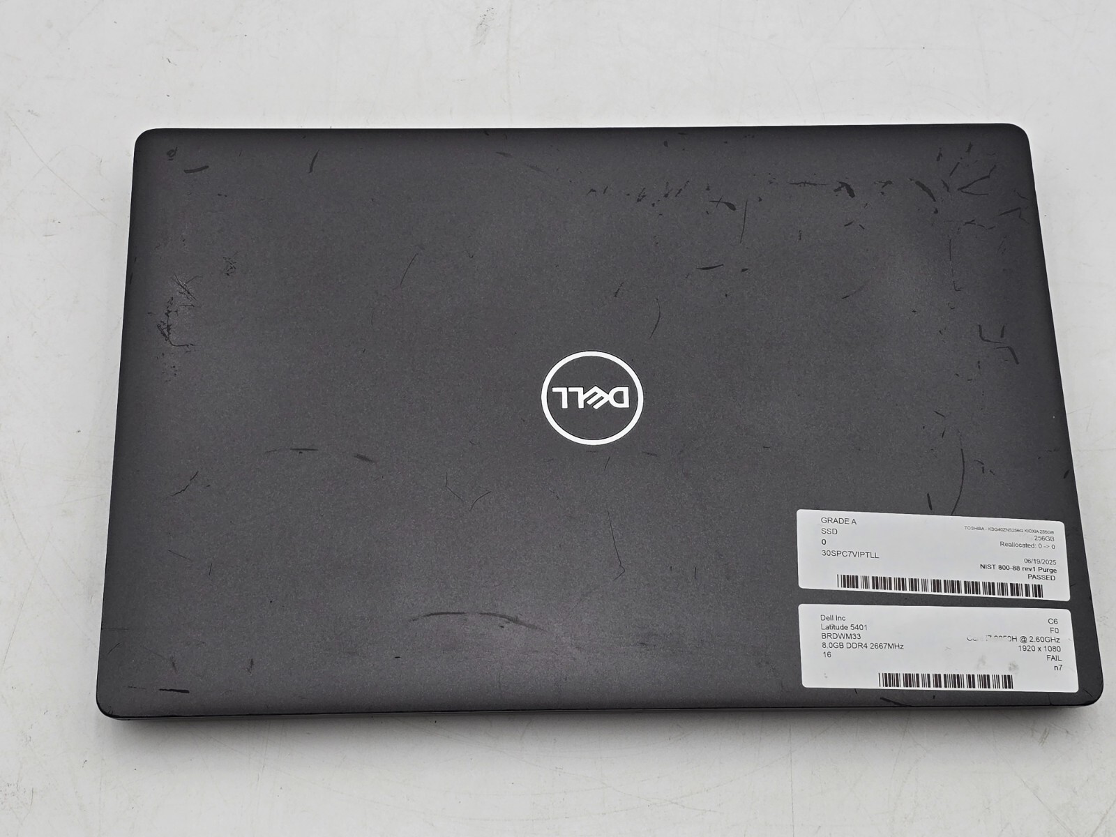 Dell Latitude 5401 - Intel Core i7-9850H, 8GB RAM, 256GB NVMe SSD, Win11P READ 5 Dell Latitude 5401 - Intel Core i7-9850H, 8GB RAM, 256GB NVMe SSD, Win11P READ
