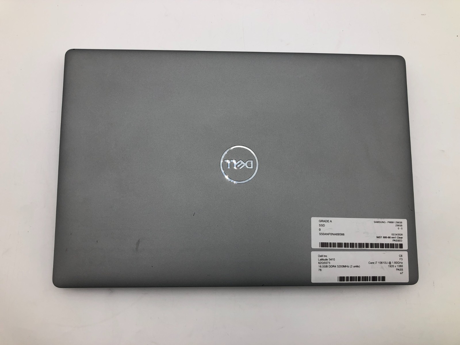 Dell Latitude 5410 i7-10610U 16GB 256GB NVMe 14" FHD Win 11 Pro 5 Dell Latitude 5410 i7-10610U 16GB 256GB NVMe 14" FHD Win 11 Pro