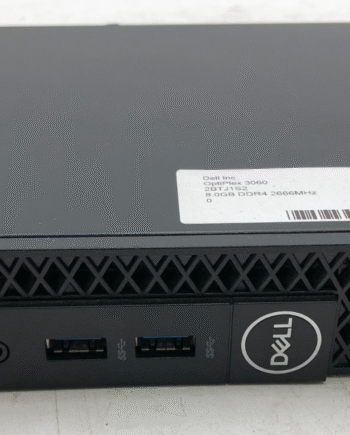Dell OptiPlex 3060 Desktop Intel Core i3-8100T 8GB RAM No drive, no pwr adapter