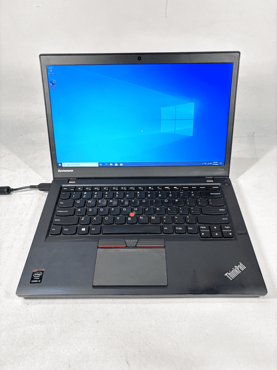 image of Lenovo ThinkPad T450s i5 5200U 8GB 240GB SSD Windows10 Pro no battery 375530819204 5