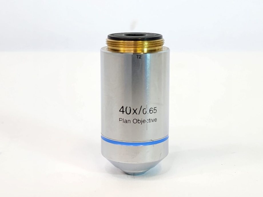 image of Olympus Plan N 40x 065 Infinity 17 FN22 UIS2 Microscope Objective Lens BX CX 354953362004 2