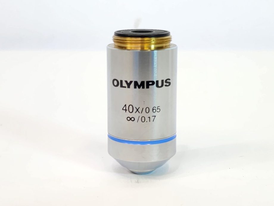 image of Olympus Plan N 40x 065 Infinity 17 FN22 UIS2 Microscope Objective Lens BX CX 354953362004