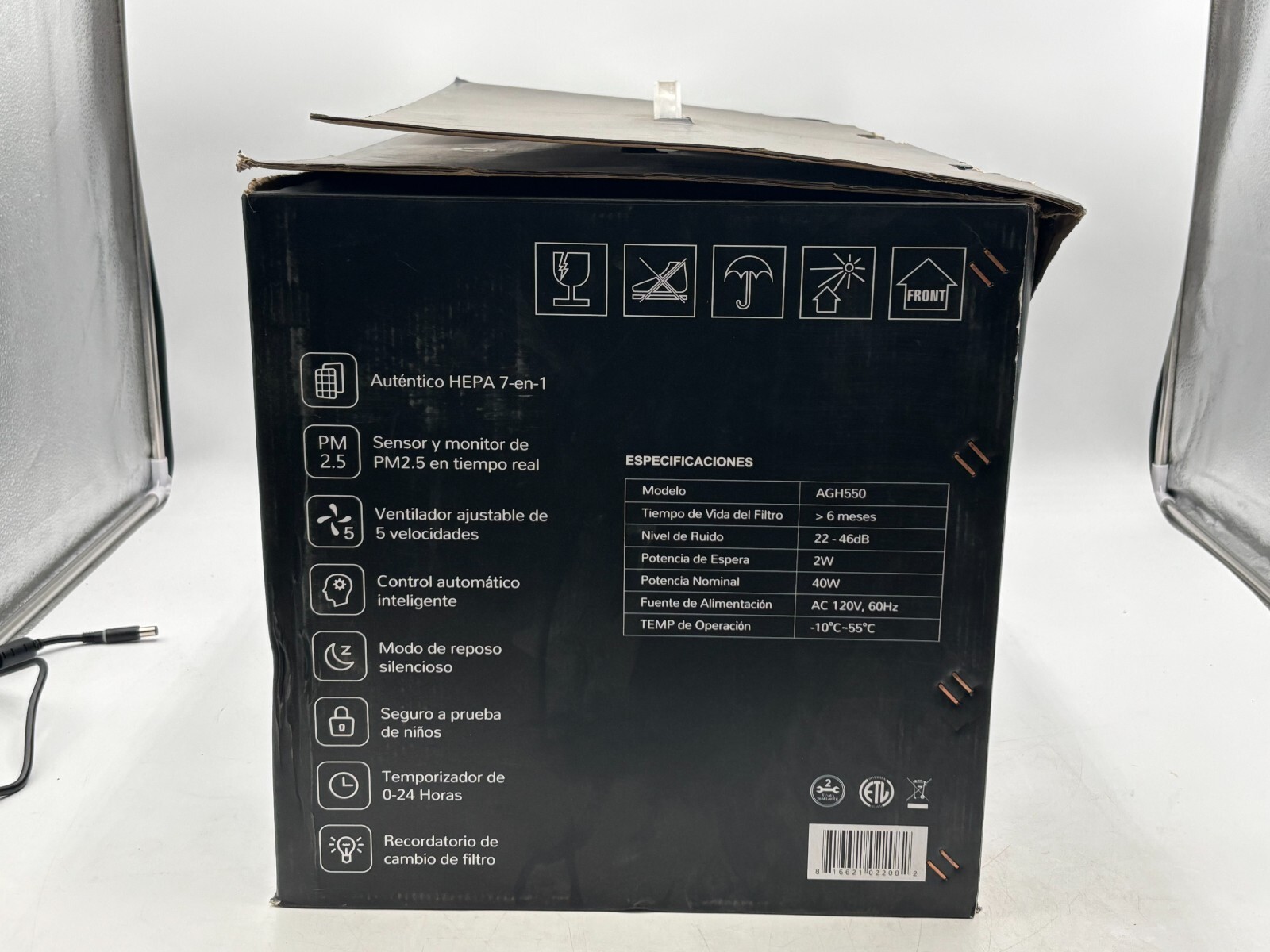 Airthereal AGH550 Glory Days HEPA Filter Air Purifier Air Quality Monitor 3 Airthereal AGH550 Glory Days HEPA Filter Air Purifier Air Quality Monitor