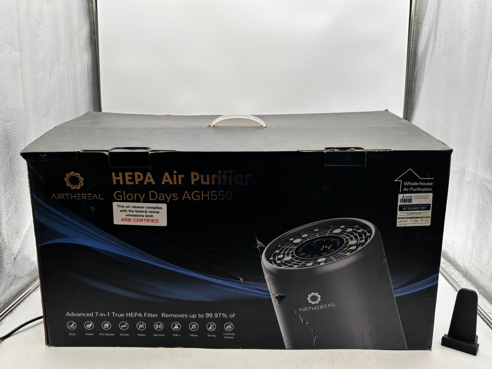 Airthereal AGH550 Glory Days HEPA Filter Air Purifier Air Quality Monitor 1 Airthereal AGH550 Glory Days HEPA Filter Air Purifier Air Quality Monitor