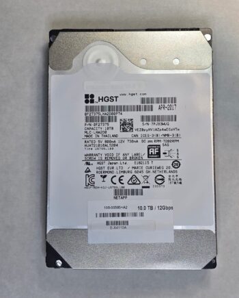 HITACHI HUH721010AL5204 9.8TB 3.5" 12Gb/s 7200 RPM SAS Drive Tested