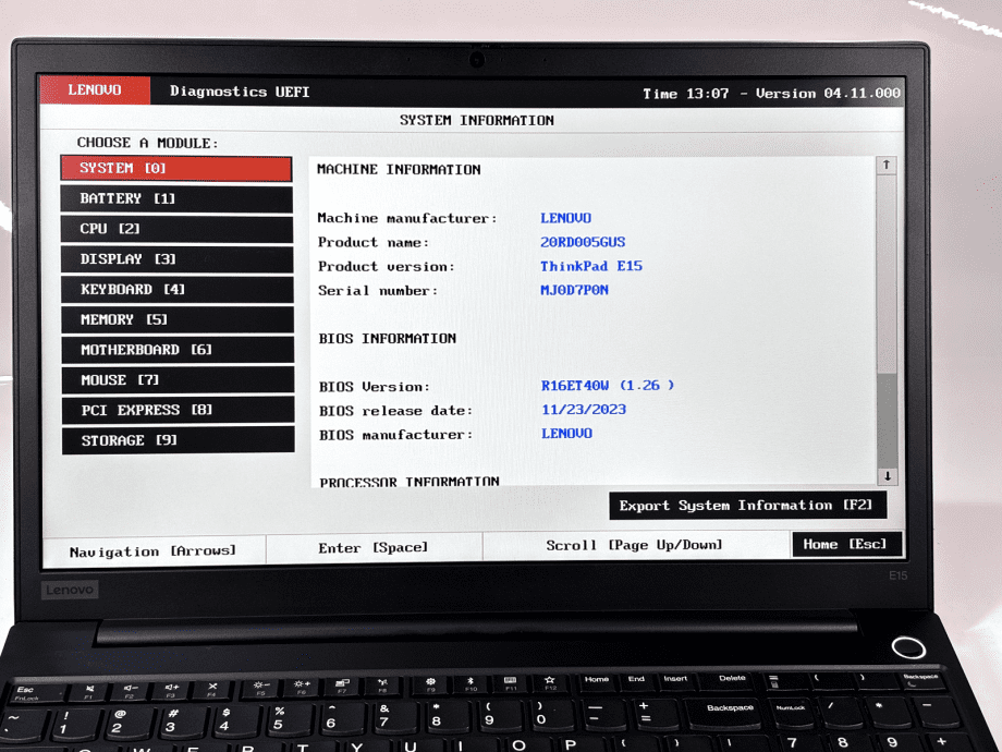 image of Lenovo ThinkPad E15 i5 10210U 16GB 512GB SSD Windows11 Prono battery Used 375457119314 3