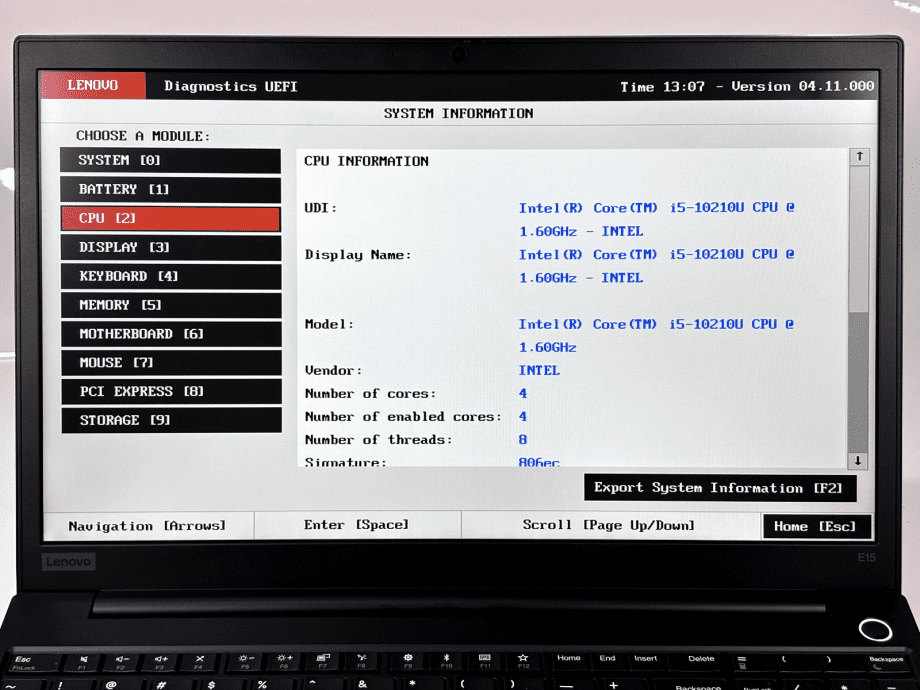 image of Lenovo ThinkPad E15 i5 10210U 16GB 512GB SSD Windows11 Prono battery Used 375457119314 4