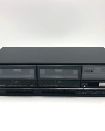 Sanyo RD-W59 1987 Vintage Dual Cassette Deck Recorder Dolby B - Tested