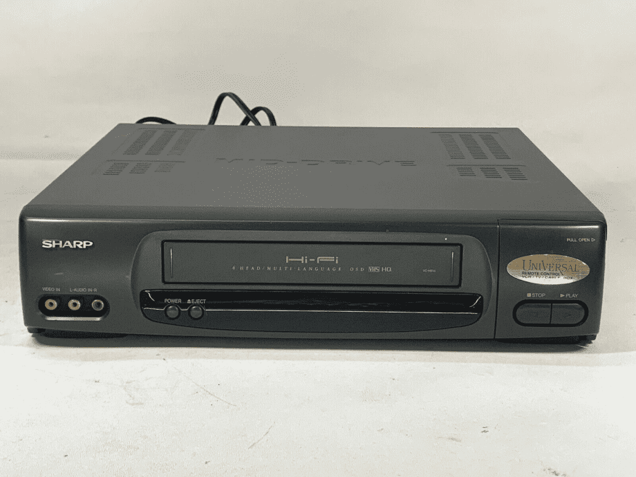 image of Vintage Sharp Multi language OSD VHS HQ VCR VC H914U No Remote Used Good 375273880014