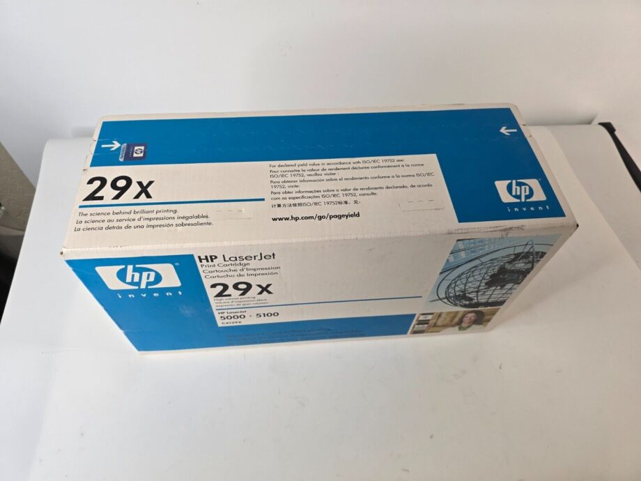 image of HP LASERJET 29X HIGH VOLUME PRINT CARTRIDGE C4129X BLACK 32E 355884138524 2